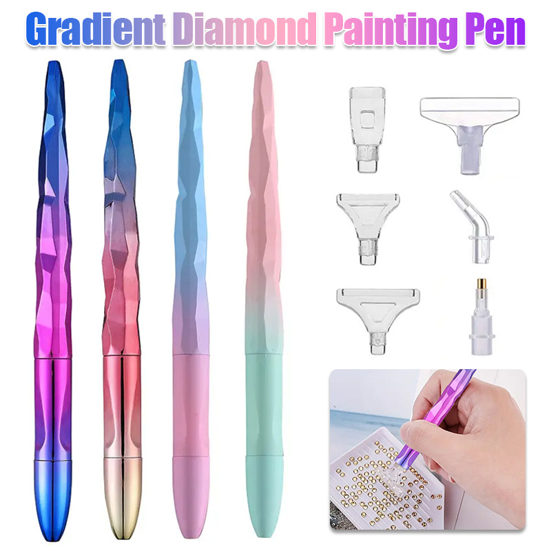 Resin Art Painting - Set Pena Lukis Berlian Gradien dengan