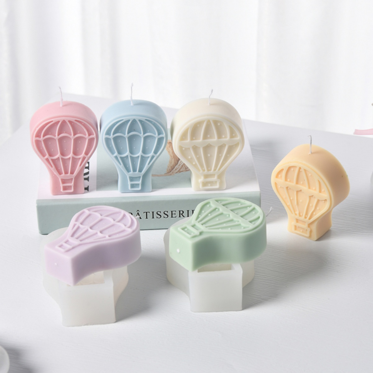 Resin Art Heat Gun - Cetakan Silikon Lilin Bentuk Balon Udara