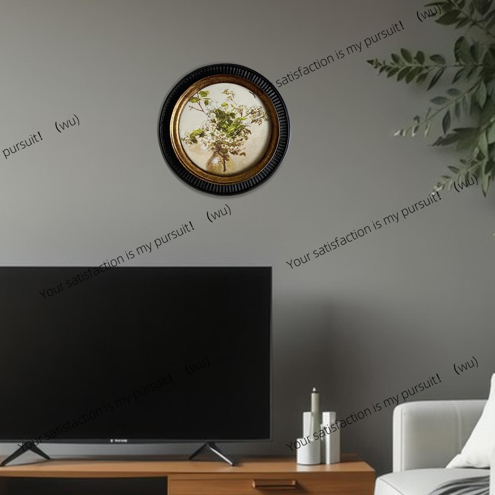 Resin Art Ideas With Pictures - Bingkai Foto Bulat Bergaya Vintage dengan