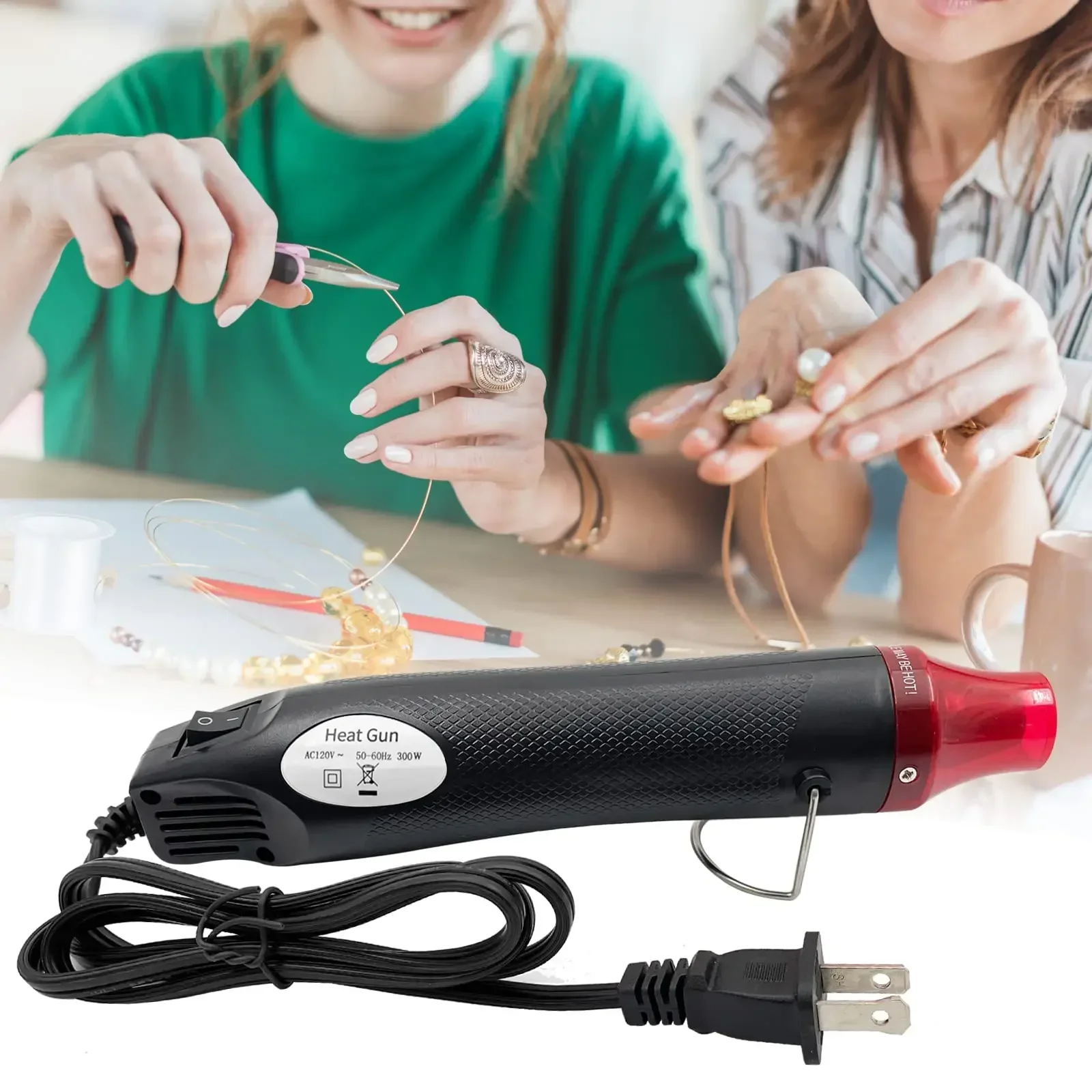 Resin Art Heat Gun - Pistol Udara Panas Mini 110V/220V 300W