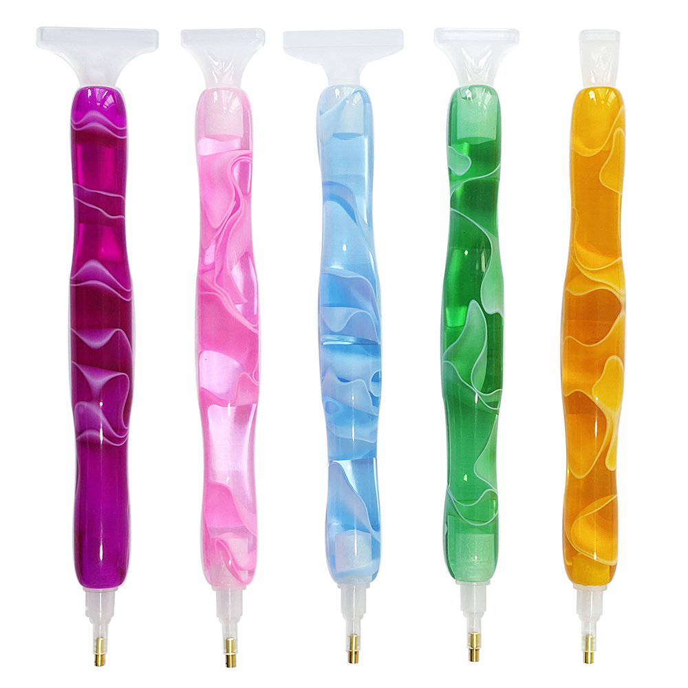 Resin Art Painting - Pena Lukis Berlian Resin Warna-warni dengan