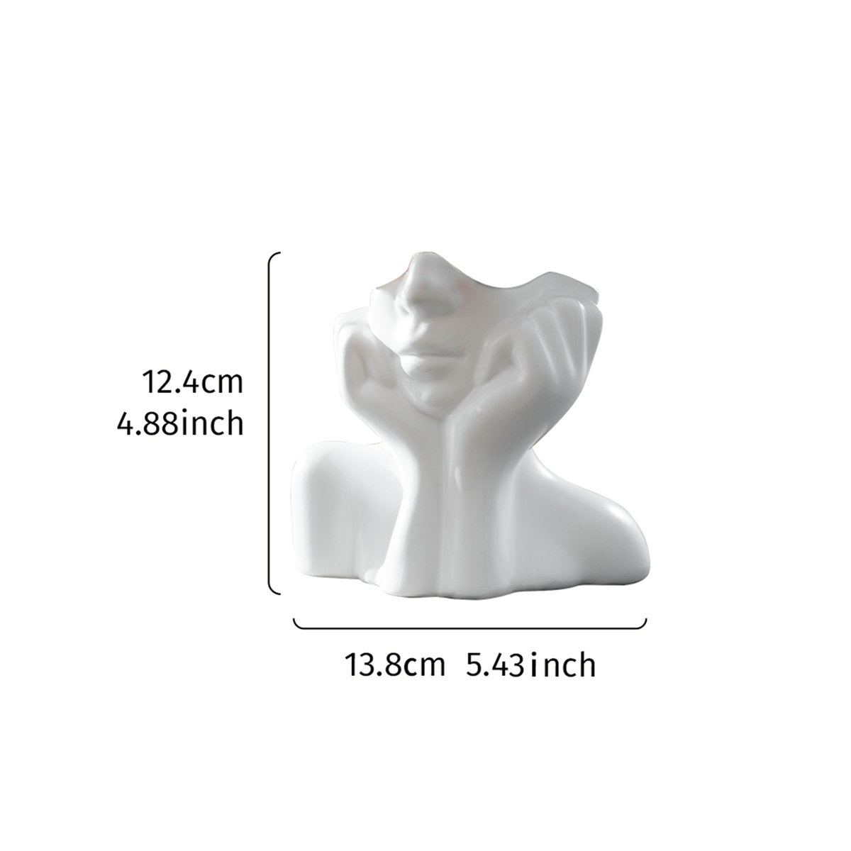 1 Buah, Vas Desain Seni Karakt - Resin Art Design For Wedding ulasan dan harga