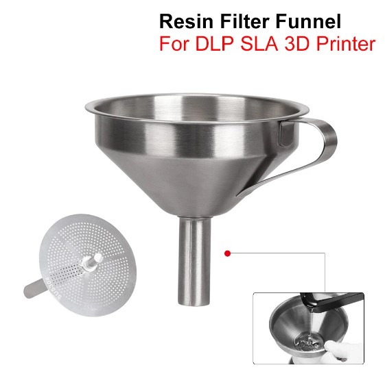 Corong Filter Resin Printer 3D - Resin Art Machine ulasan dan harga