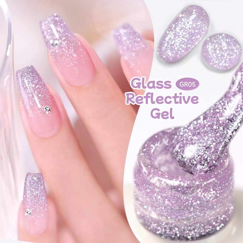 UR SUGAR 15ml Glitter Ungu Gel - Resin Art Purple ulasan dan harga