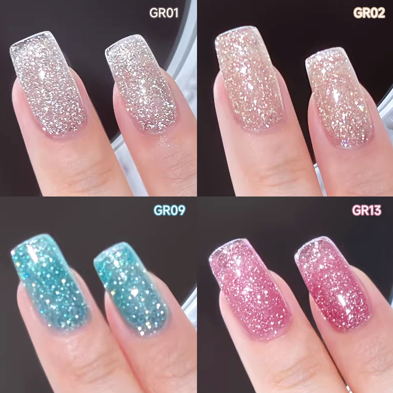 UR SUGAR 15ml Glitter Ungu Gel - Resin Art Purple ulasan dan harga