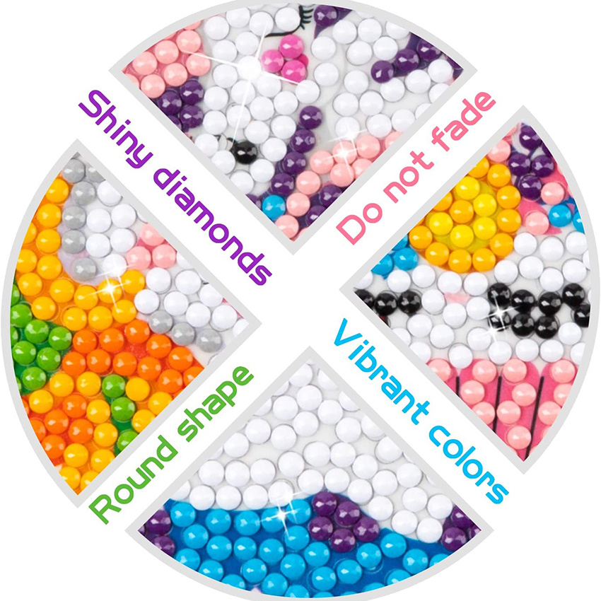 Stiker lukisan berlian 5D DIY  - Resin Art Painting ulasan dan harga