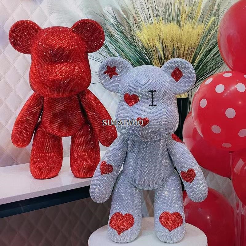 Patung Beruang Pernikahan Berl - Resin Art Design For Wedding ulasan dan harga