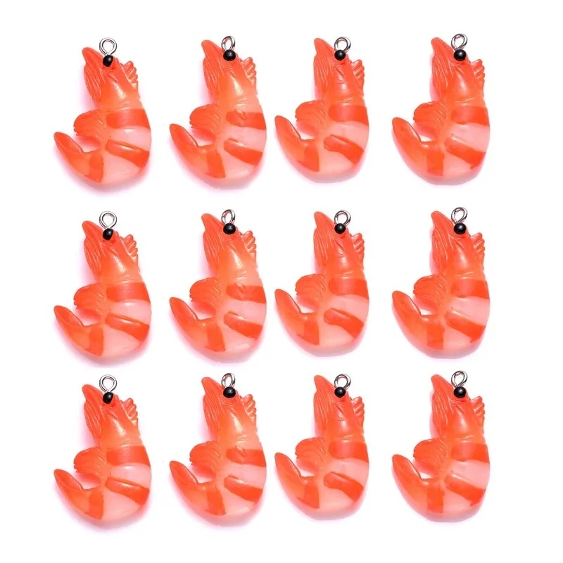 10 Buah Liontin Udang Lobster  - Resin Art Box ulasan dan harga