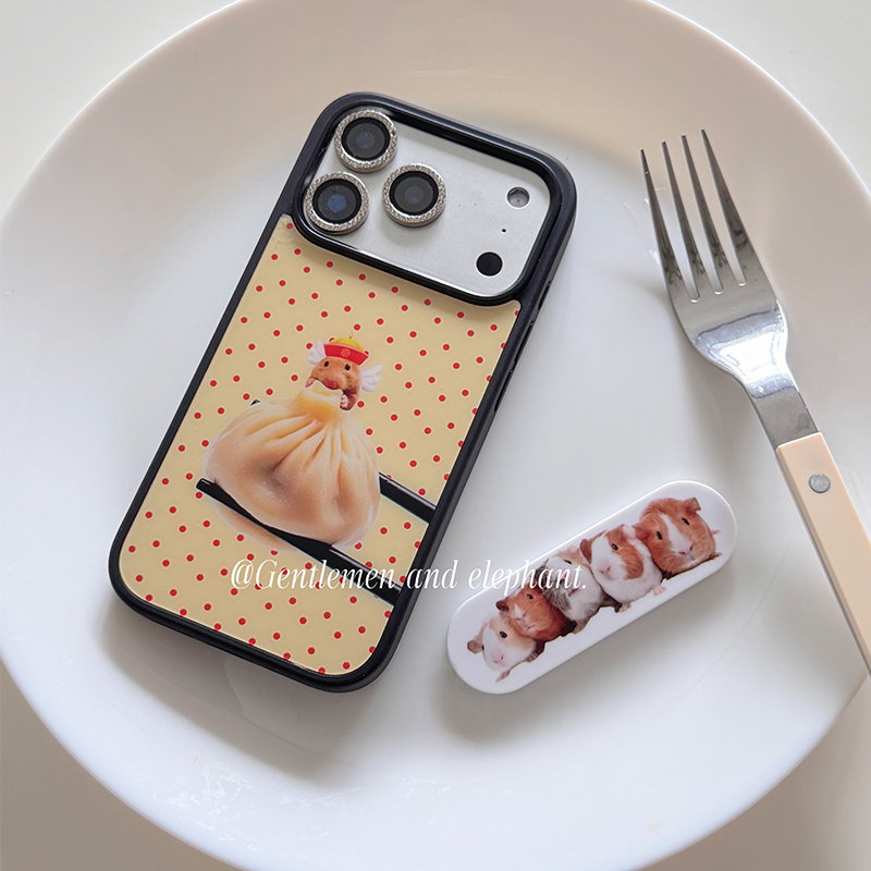 Casing HP Korea Ins Xiaolongba - Resin Art Phone Case ulasan dan harga