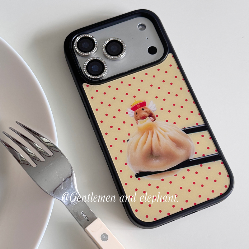 Casing HP Korea Ins Xiaolongba - Resin Art Phone Case ulasan dan harga
