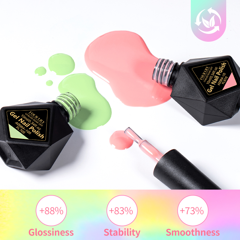 9 Buah Set Cat Kuku Gel 10Ml M - Resin Art Purple ulasan dan harga