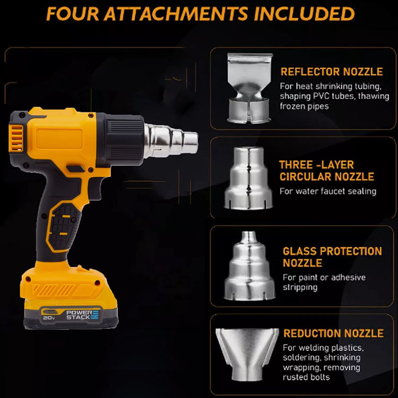 Pistol Panas Tanpa Kabel untuk - Resin Art Heat Gun ulasan dan harga
