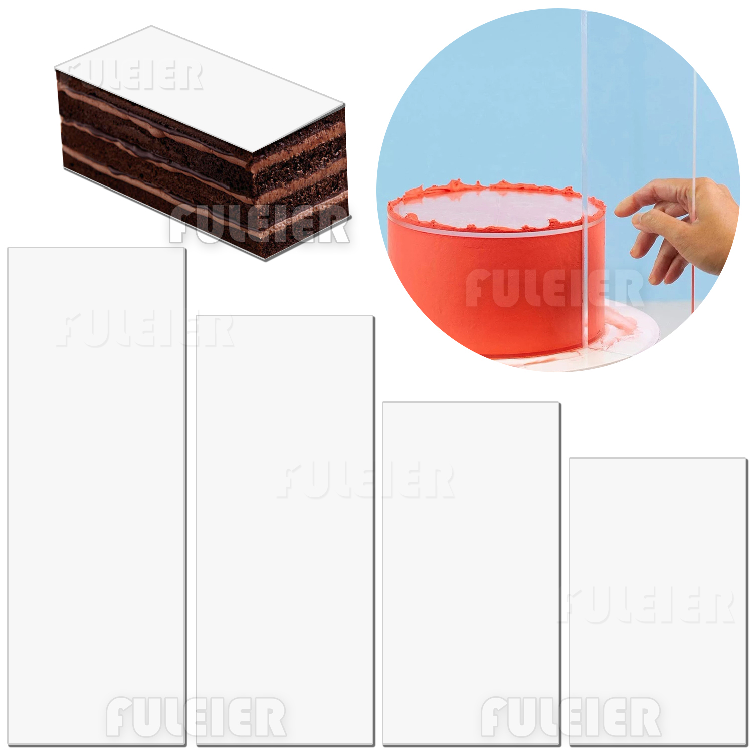 Alat Dekorasi Cetakan Kue Papa - Tray Mold Rectangle ulasan dan harga