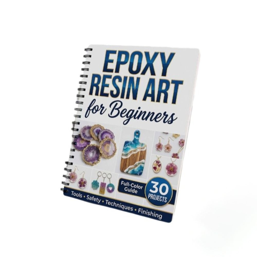 Buku Panduan Seni Resin Epoxy  - Resin Art For Beginner ulasan dan harga