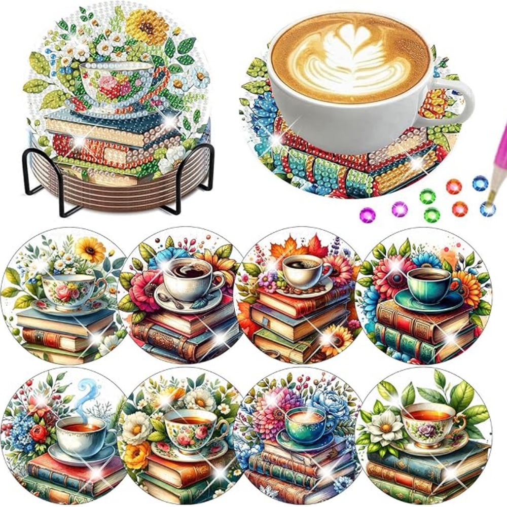 8PCS/DIY Lukisan Berlian untuk - Resin Art For Beginner ulasan dan harga