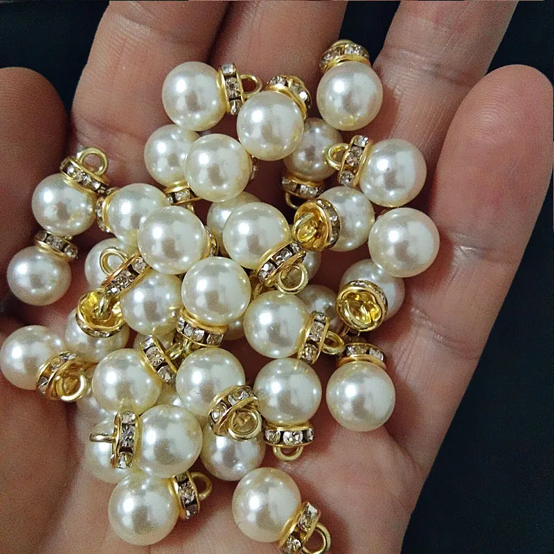 30 Buah Liontin Berlian Mutiar - Resin Art Design For Wedding ulasan dan harga