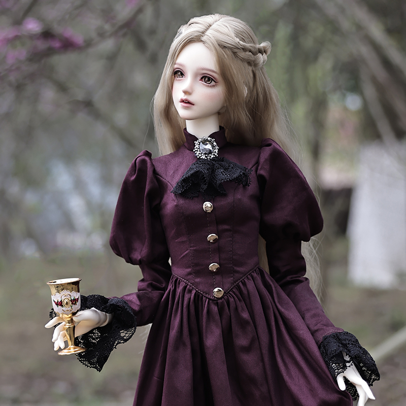 Boneka Elina BJD 1/3 Wanita El - Resin Art Purple ulasan dan harga