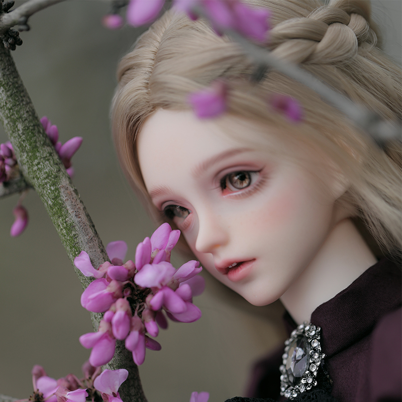 Boneka Elina BJD 1/3 Wanita El - Resin Art Purple ulasan dan harga