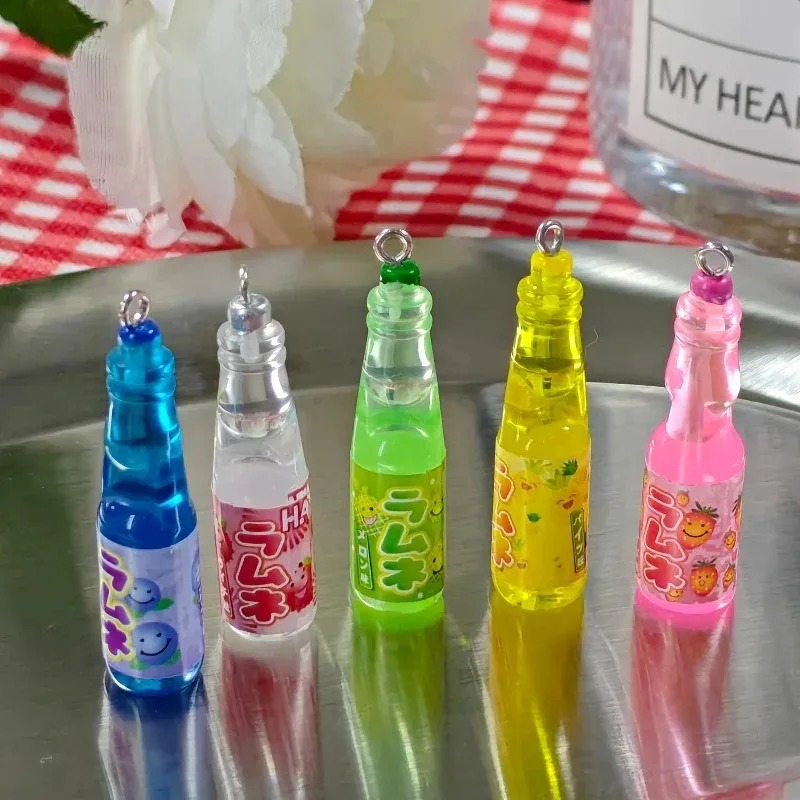 10 Buah Liontin Resin Botol So - Resin Art Box ulasan dan harga