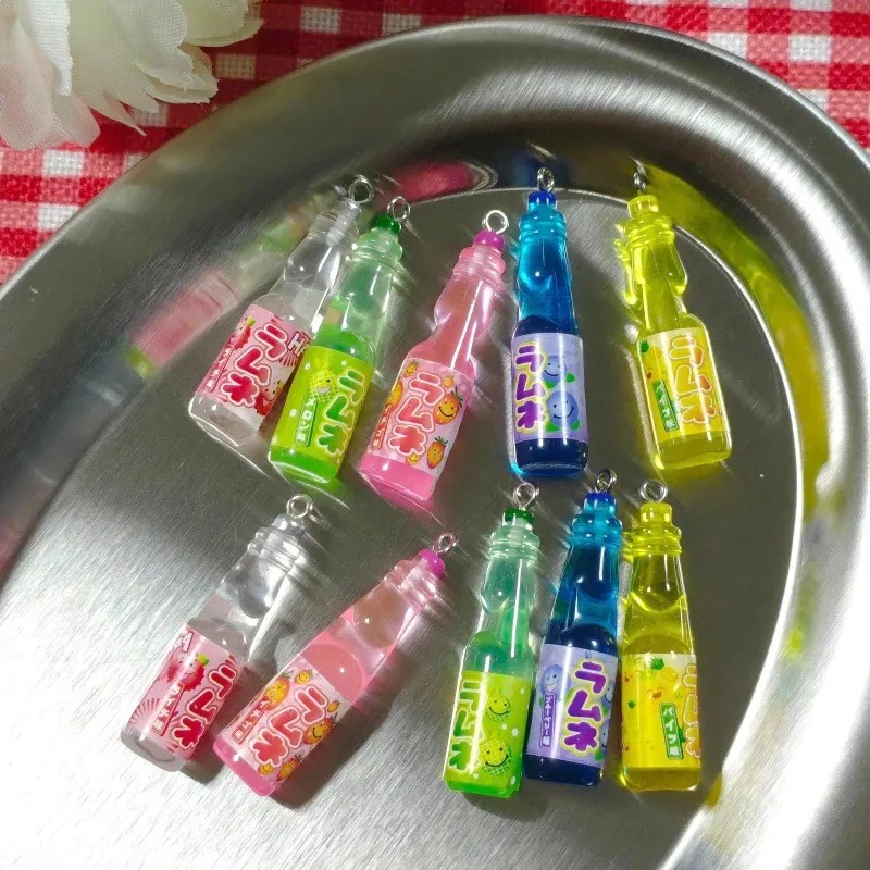 10 Buah Liontin Resin Botol So - Resin Art Box ulasan dan harga