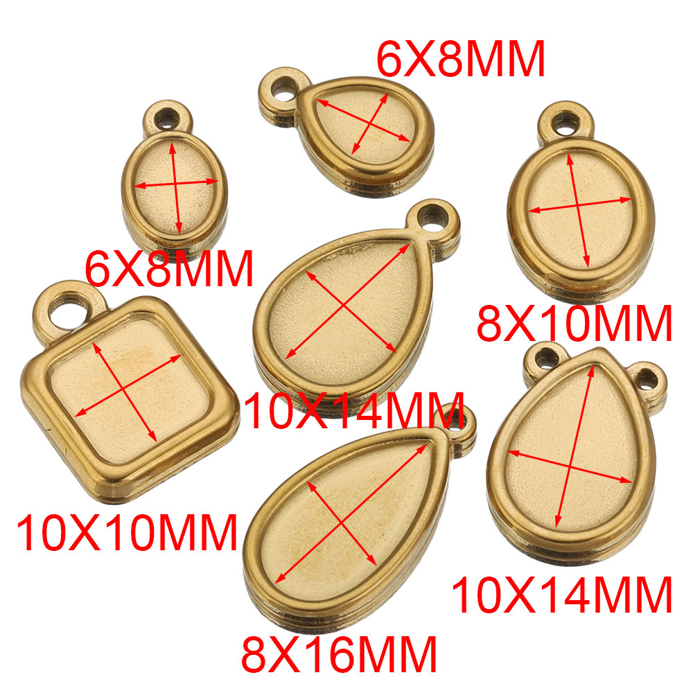 5 pcs Baki Liontin Persegi, Bu - Resin Art Box ulasan dan harga