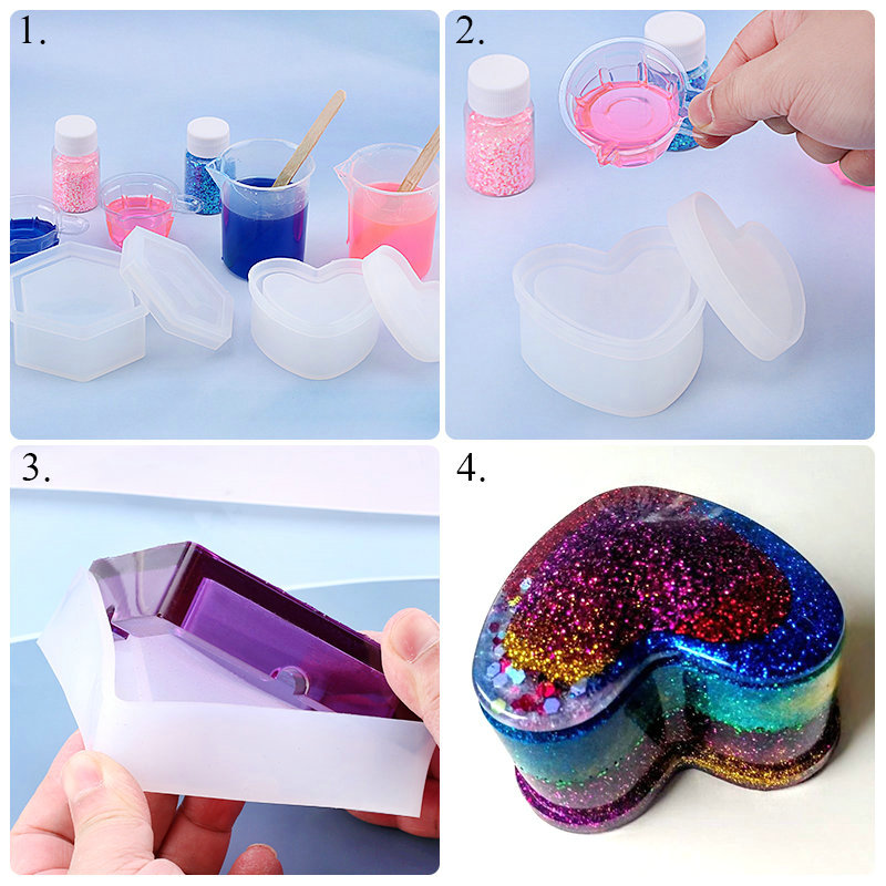 Perlengkapan Seni Kerajinan DI - Resin Art Earrings Kit ulasan dan harga