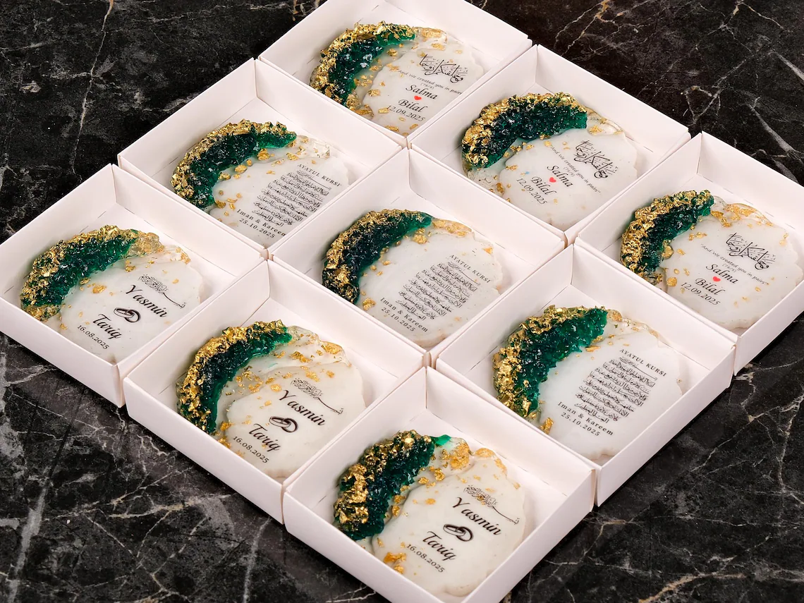 Magnet Epoxy Pernikahan yang D - Resin Art Design For Wedding ulasan dan harga