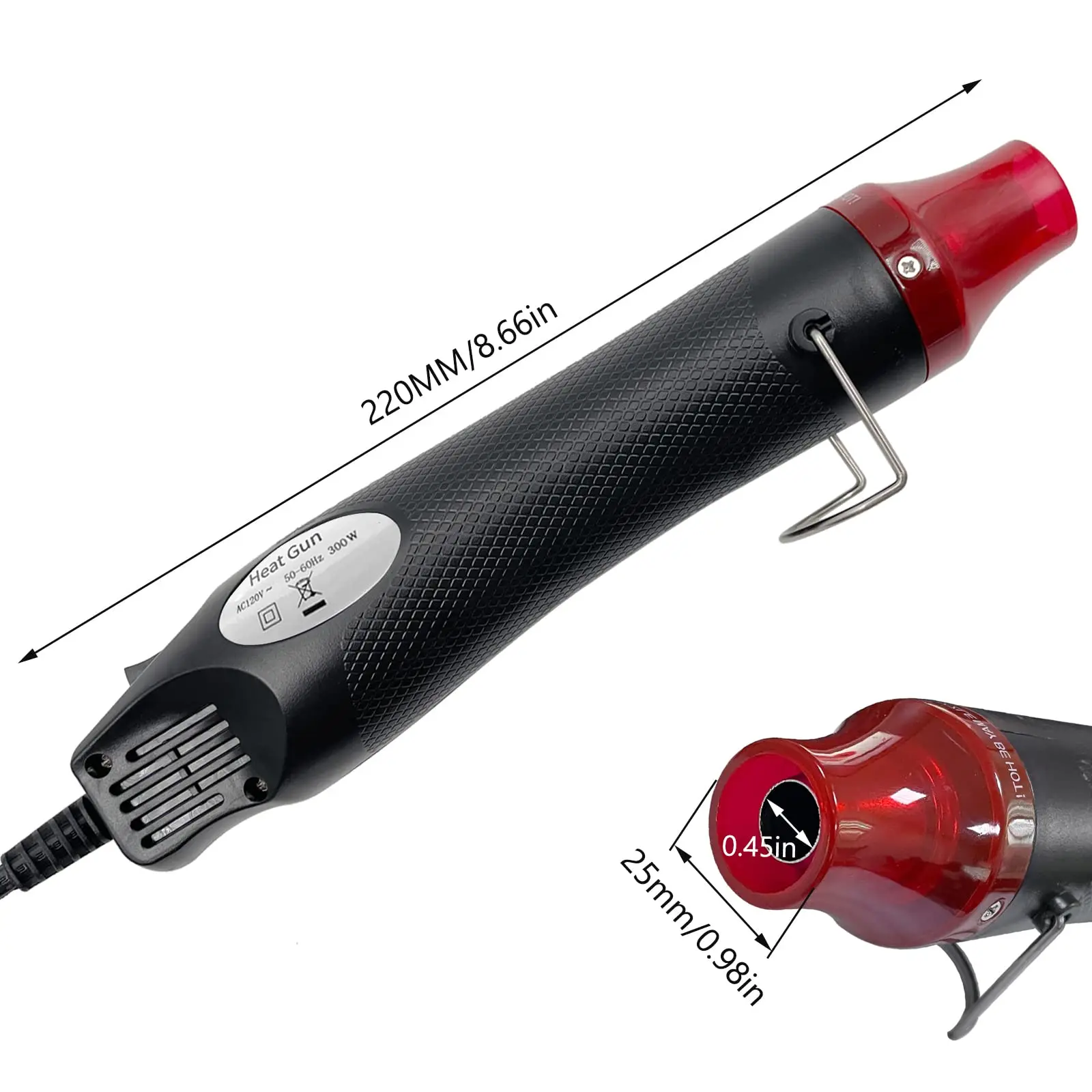 Pistol udara panas standar US  - Resin Art Heat Gun ulasan dan harga