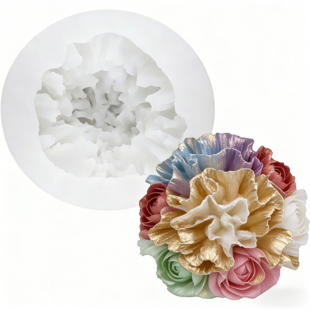 Cetakan Silikon 3 Bagian untuk - Resin Art Design For Wedding ulasan dan harga