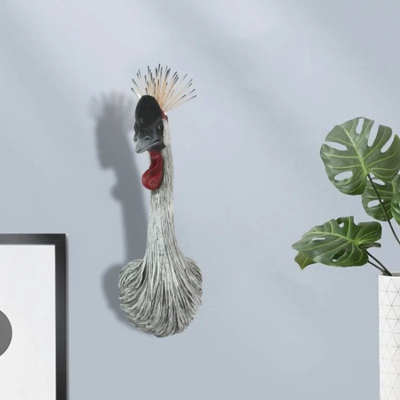 Ornamen Gambar Kepala Burung S - Resin Art Images ulasan dan harga