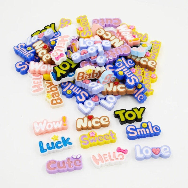 10 buah lucu datar belakang Wo - Resin Art Phone Case ulasan dan harga