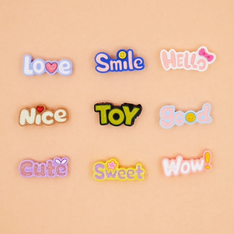 10 buah lucu datar belakang Wo - Resin Art Phone Case ulasan dan harga
