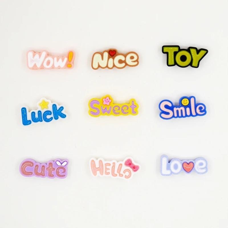 10 buah lucu datar belakang Wo - Resin Art Phone Case ulasan dan harga