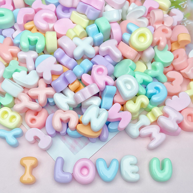 20Pcs Mini Huruf Campuran Akse - Resin Art Phone Case ulasan dan harga