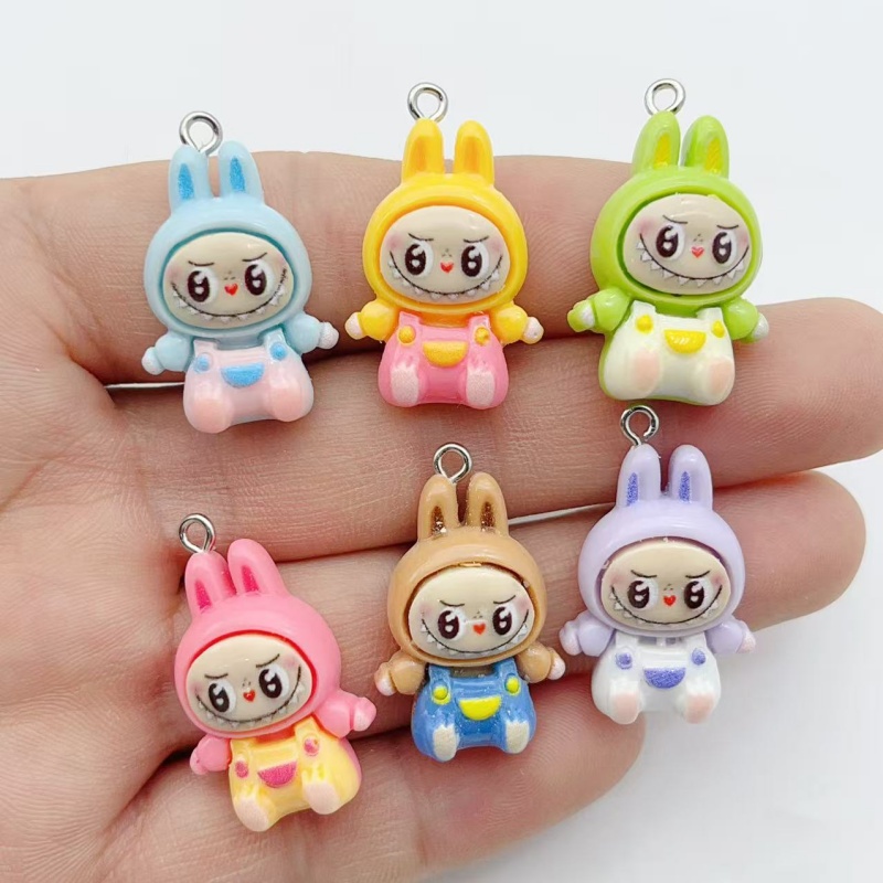 10Pcs Gantungan Resin Rumah St - Resin Art Box ulasan dan harga