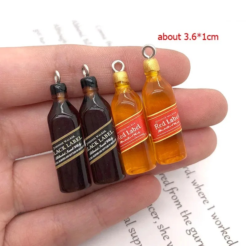 10 Buah Liontin Resin Botol Wi - Resin Art Box ulasan dan harga