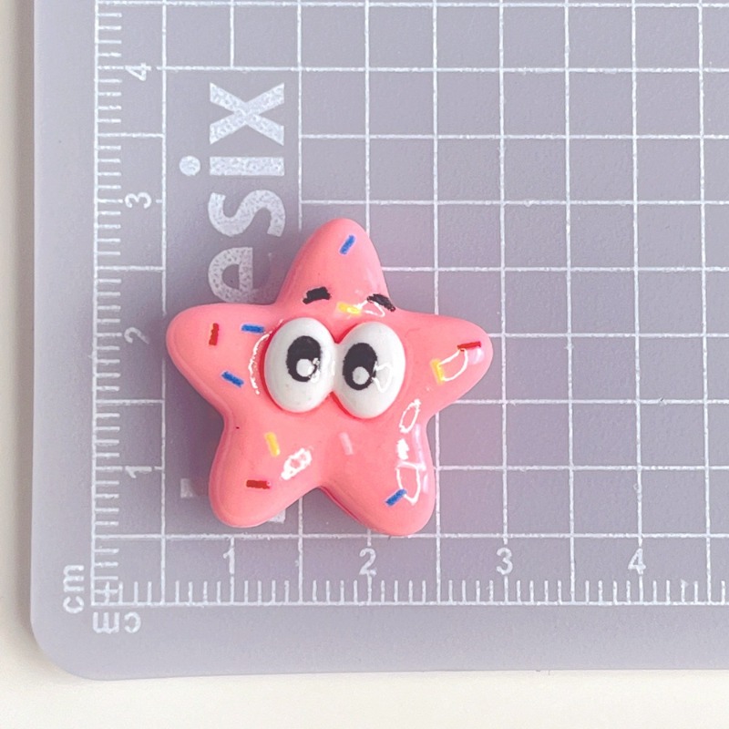 8PCS Mainan Resin Seri SpongeB - Resin Art Phone Case ulasan dan harga