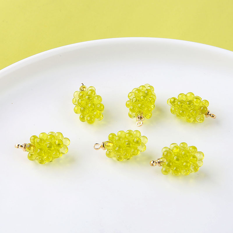 6 buah liontin resin berbentuk - Resin Art Box ulasan dan harga