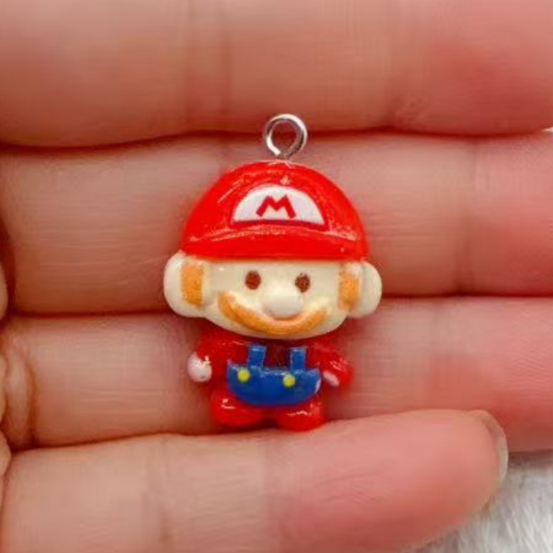 10 buah liontin kartun resin,  - Resin Art Box ulasan dan harga