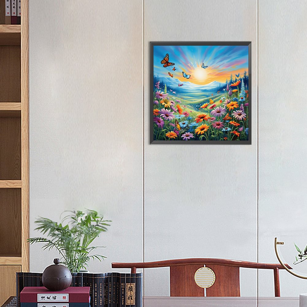 Lukisan Berlian Keluarga Rusa  - Resin Art Painting ulasan dan harga