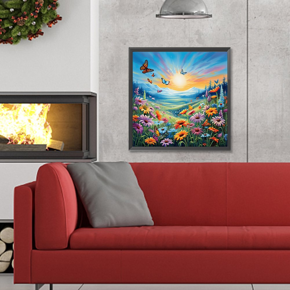 Lukisan Berlian Keluarga Rusa  - Resin Art Painting ulasan dan harga
