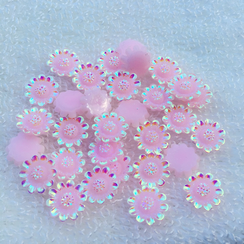 12Mm AB Resin Desain Bunga Ber - Resin Art Design For Wedding ulasan dan harga