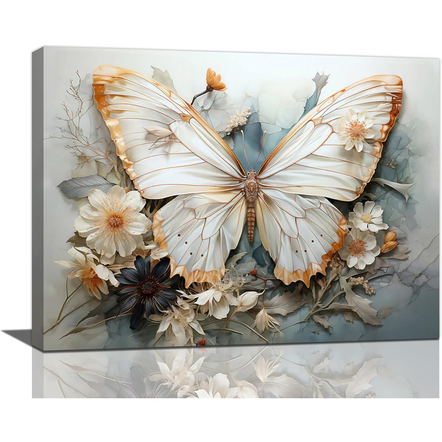 Kit lukisan berlian bunga kupu - Resin Art Images ulasan dan harga