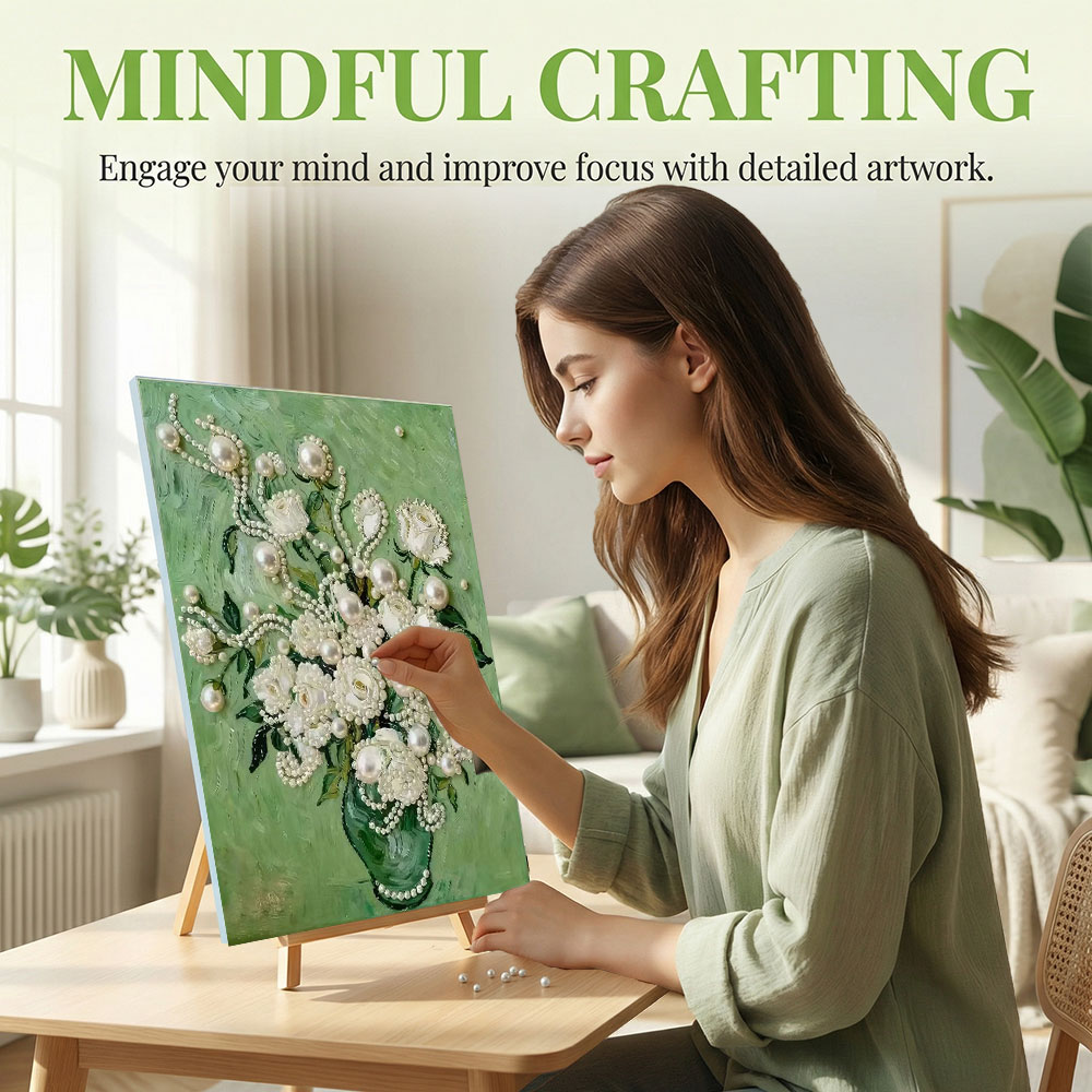 Kit Lukisan Mutiara DIY Huacan - Resin Art For Beginner ulasan dan harga