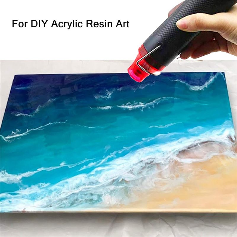 Alat Penghilang Gelembung Kuan - Resin Art Heat Gun ulasan dan harga